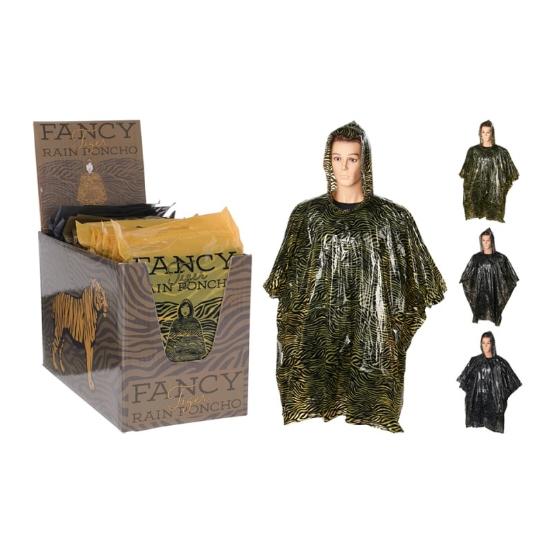 Emergency Poncho Tiger Assorted R17900210