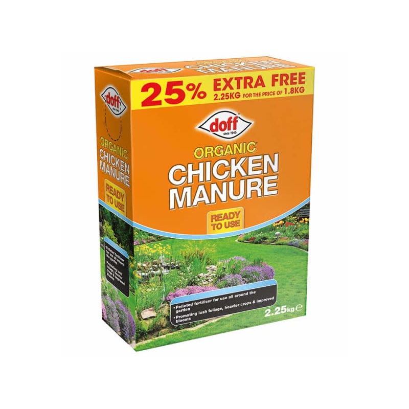 Organic Chicken Manure 1.8kg + 25% Free
