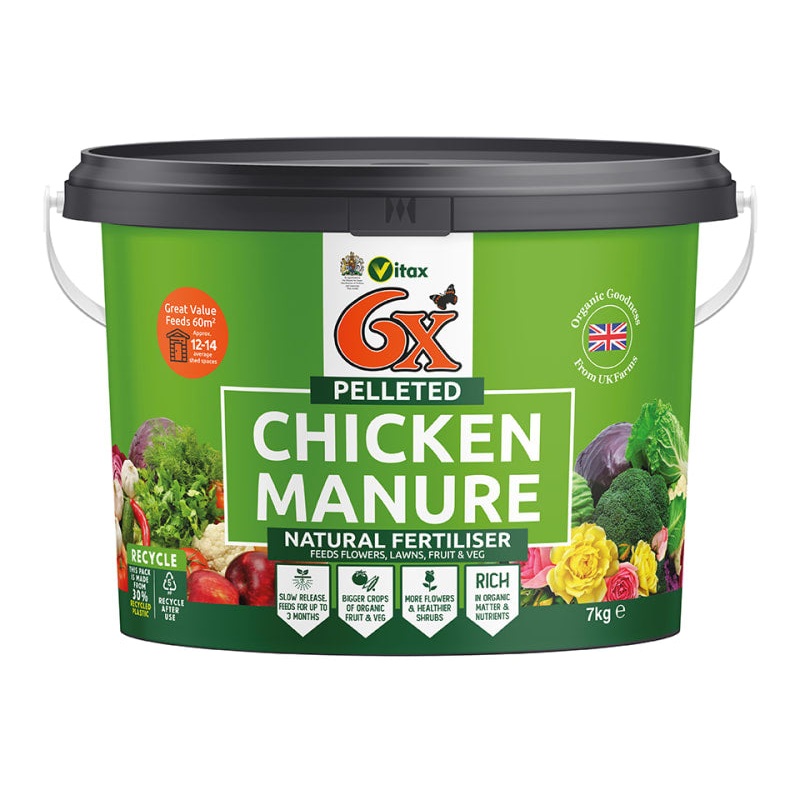 Pelleted Chicken Fertiliser 7kg 76XPCF7