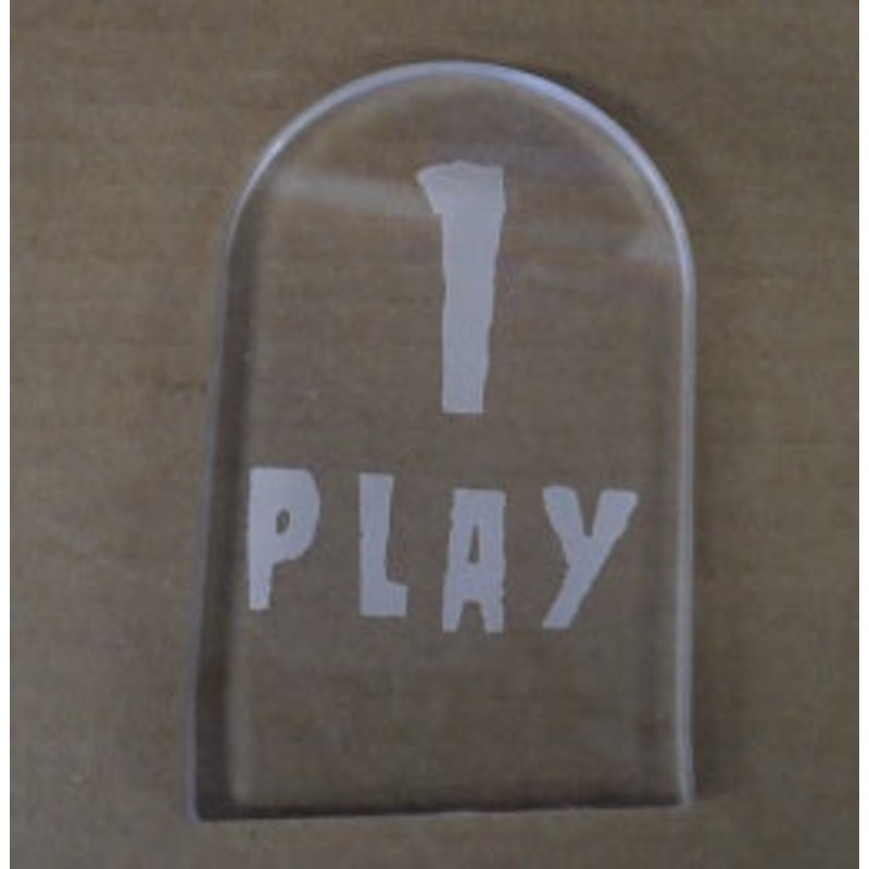 TOMBSTONE ACRYLIC PLAYER 1 [ZS3026A]