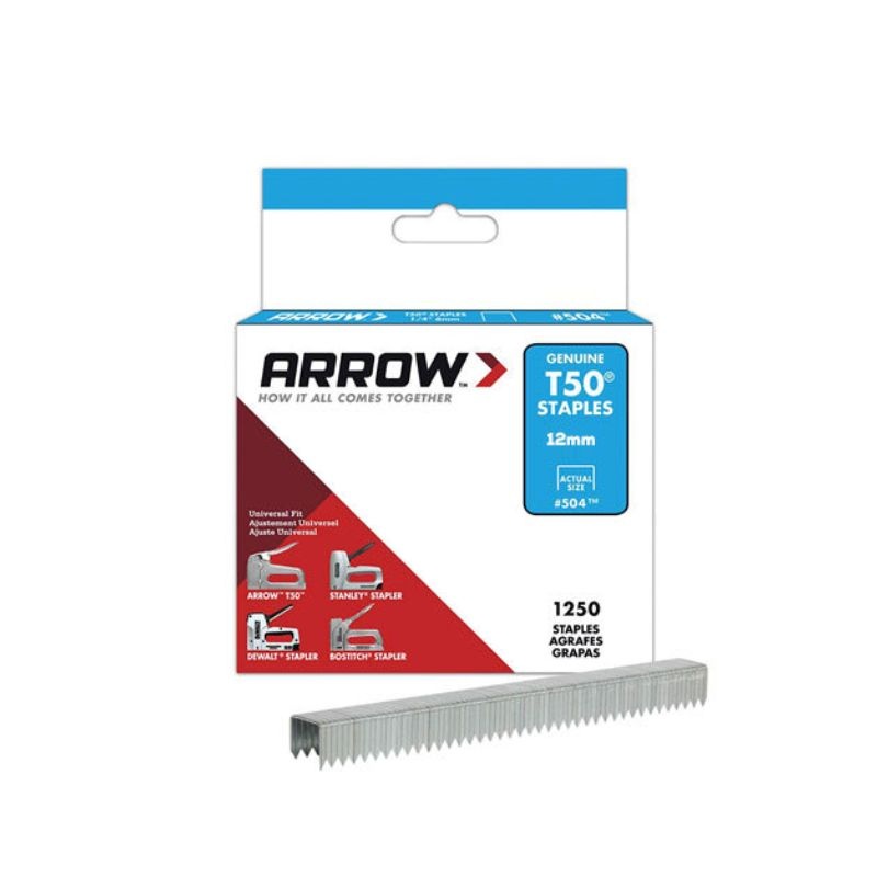 Arrow T50 Staples 12mm