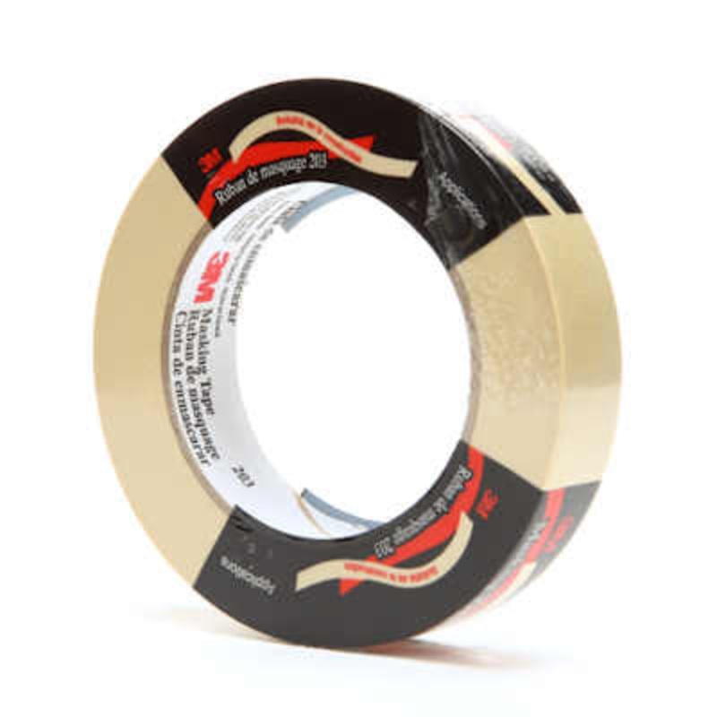 3M 203 General Purpose Masking tape – 1/2 x 60yards – Case SKU – 72 rolls/case