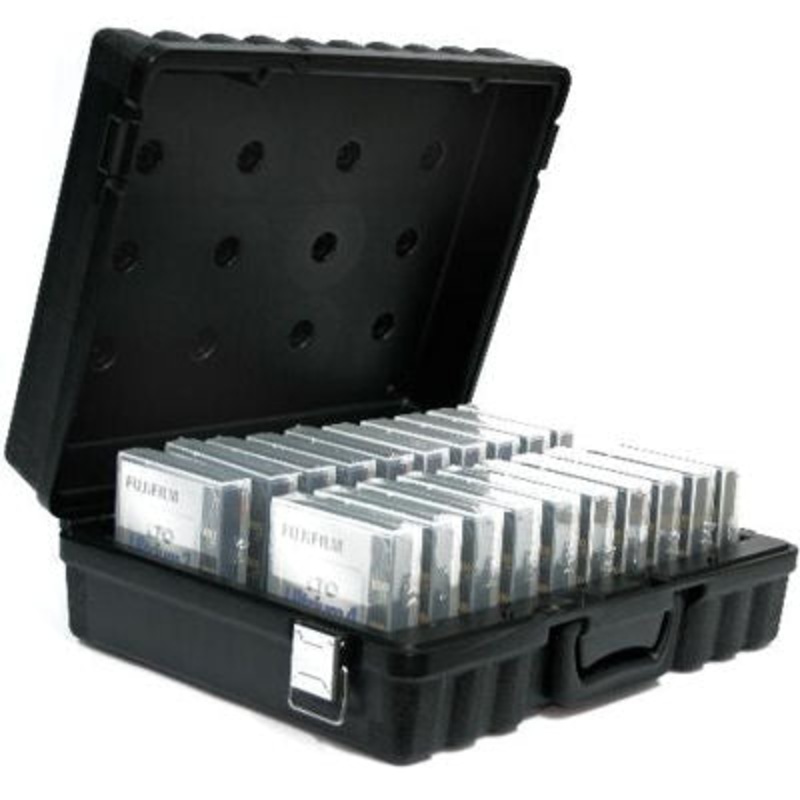 Turtle LTO 20 Tape Storage and Transport Case, 20 LTO Tape Capacity
