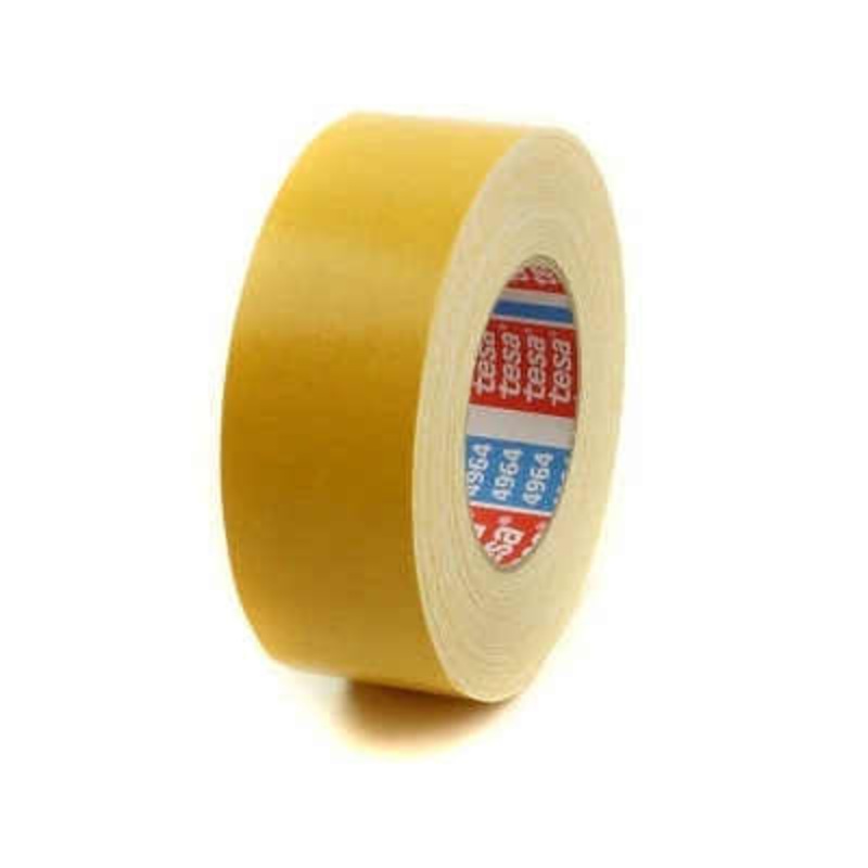 Tesa 4964 Double Coated Tape with Fabric Backing 2 x 25M