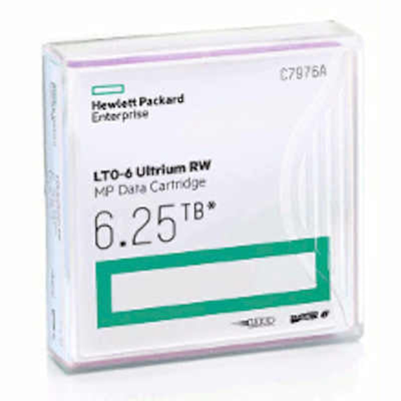 HP LTO-6 Ultrium Tape Media 2.5TB/6.25TB