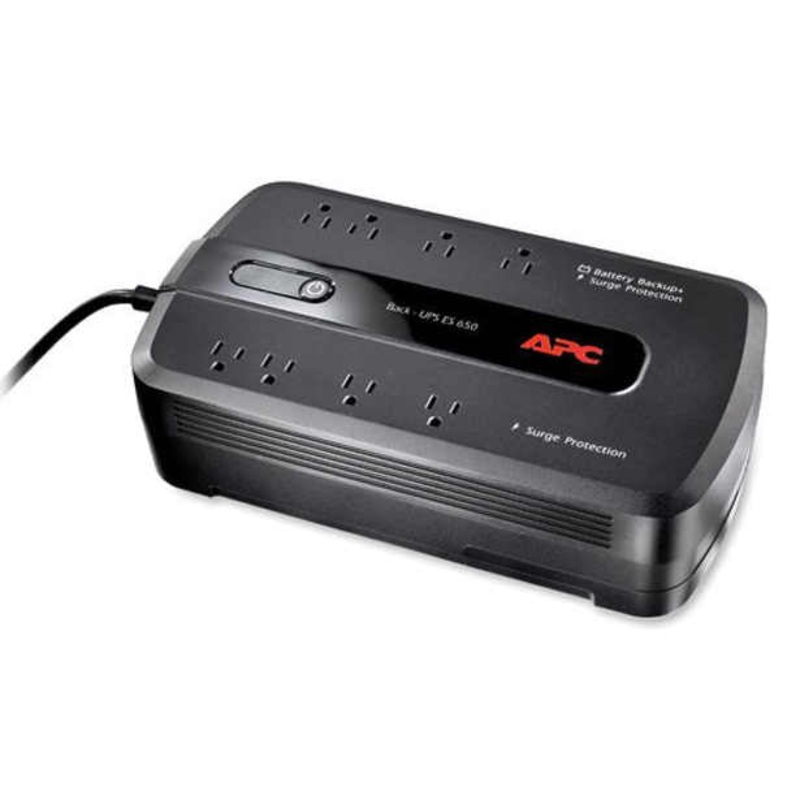 APC Back-UPS 650VA UPS Battery Backup & Surge Protector (BE650G) – BE650G1