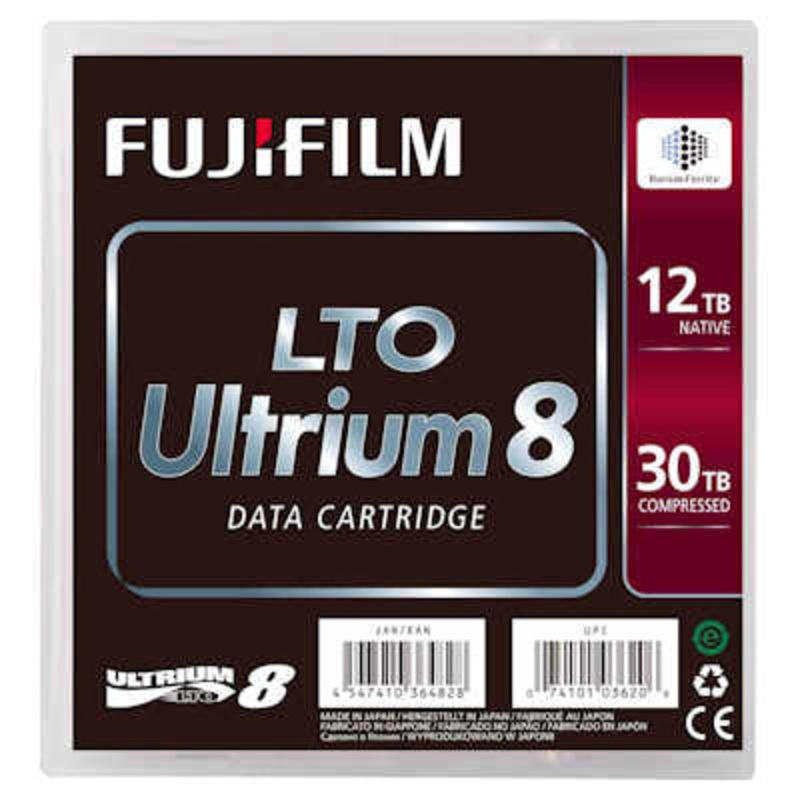 FujiFilm LTO-8 Ultrium Data Cartridge 12TB Native/ 30TB