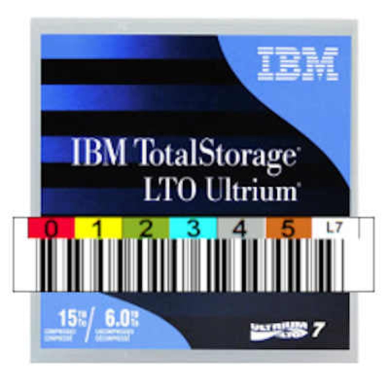 IBM LTO-7 Ultrium Data Cartridge 6TB Native / 15TB