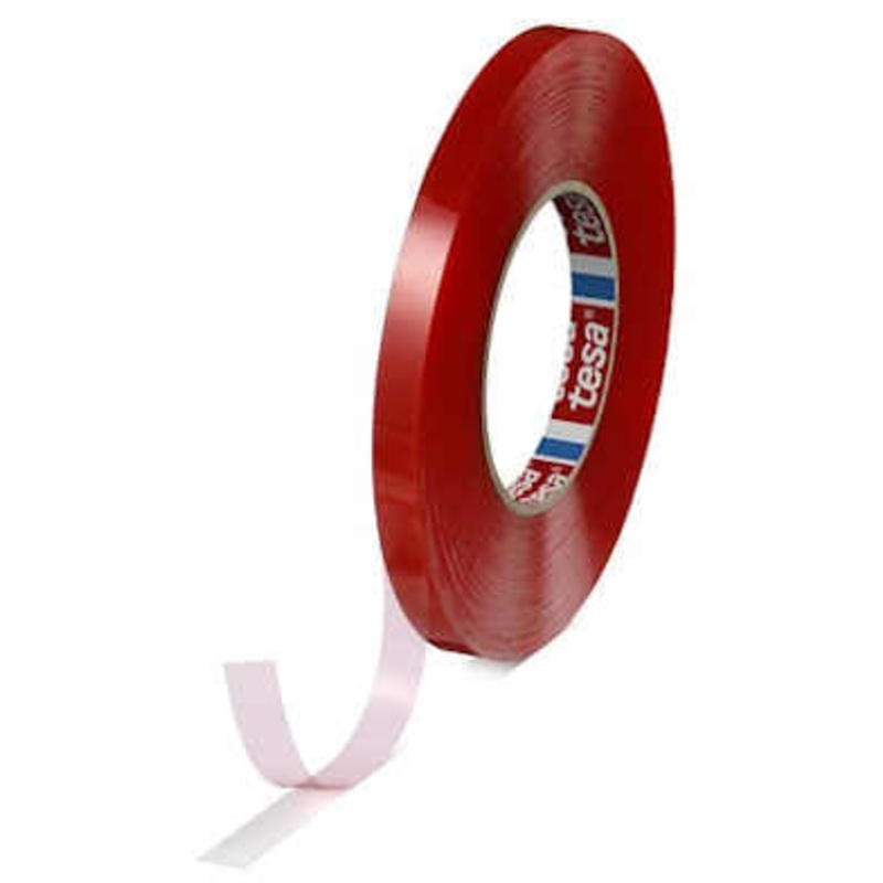Tesa 4965 Double Coated Clear Tape 1/4x55M