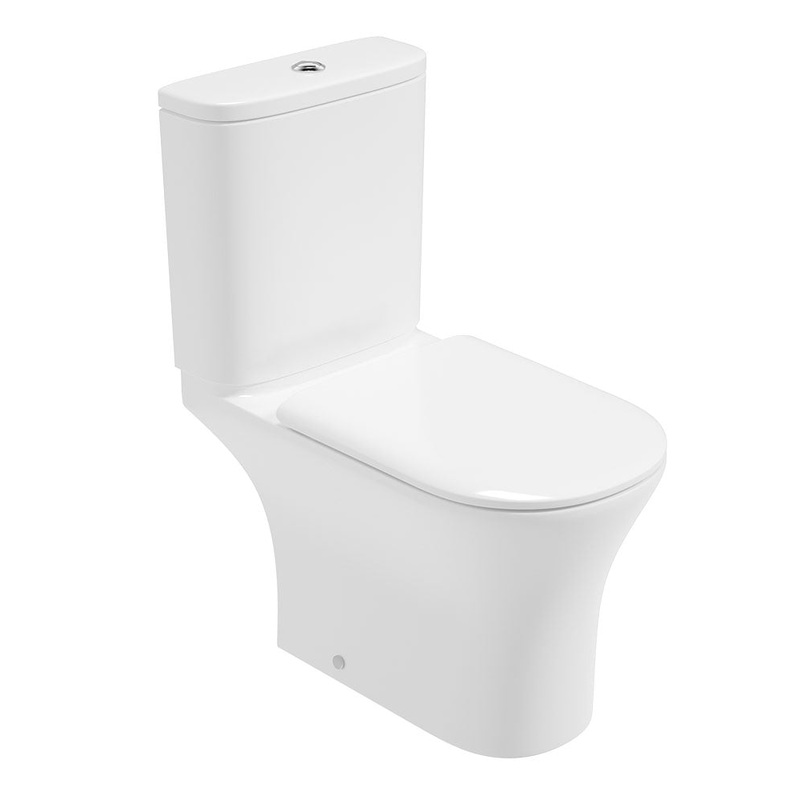 PEA Rimless Open Back Close Coupled WC & Sequence Close Seat